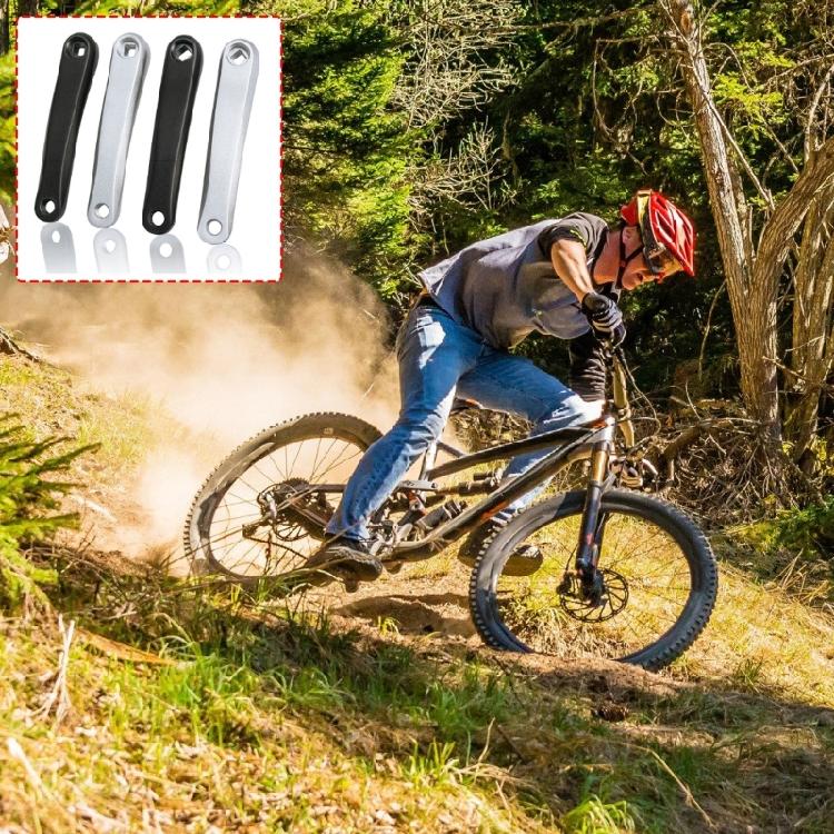 Lehký 170mm levý jednořetězový klikový rameno pro kolo Hliníkové slitiny Náhradní díly klikové sady Odolné