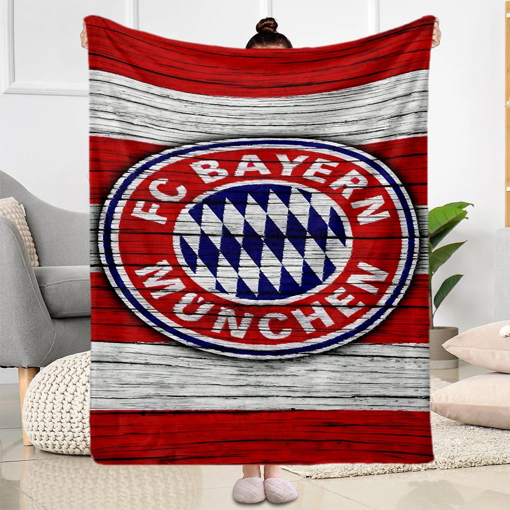 Bayern Munich Blanket Soft & Cozy Suitable for Bed Picnics Couch for All Occasions Stylish Decor Birthday Christmas Gift Blanket