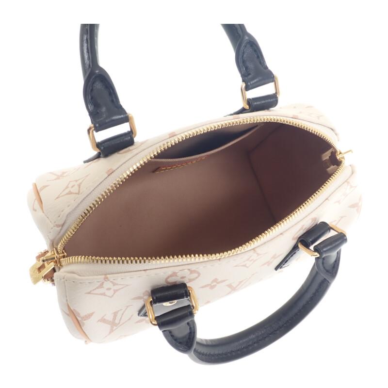 LOUIS VUITTON M46906 2WAY bag white/beige Women