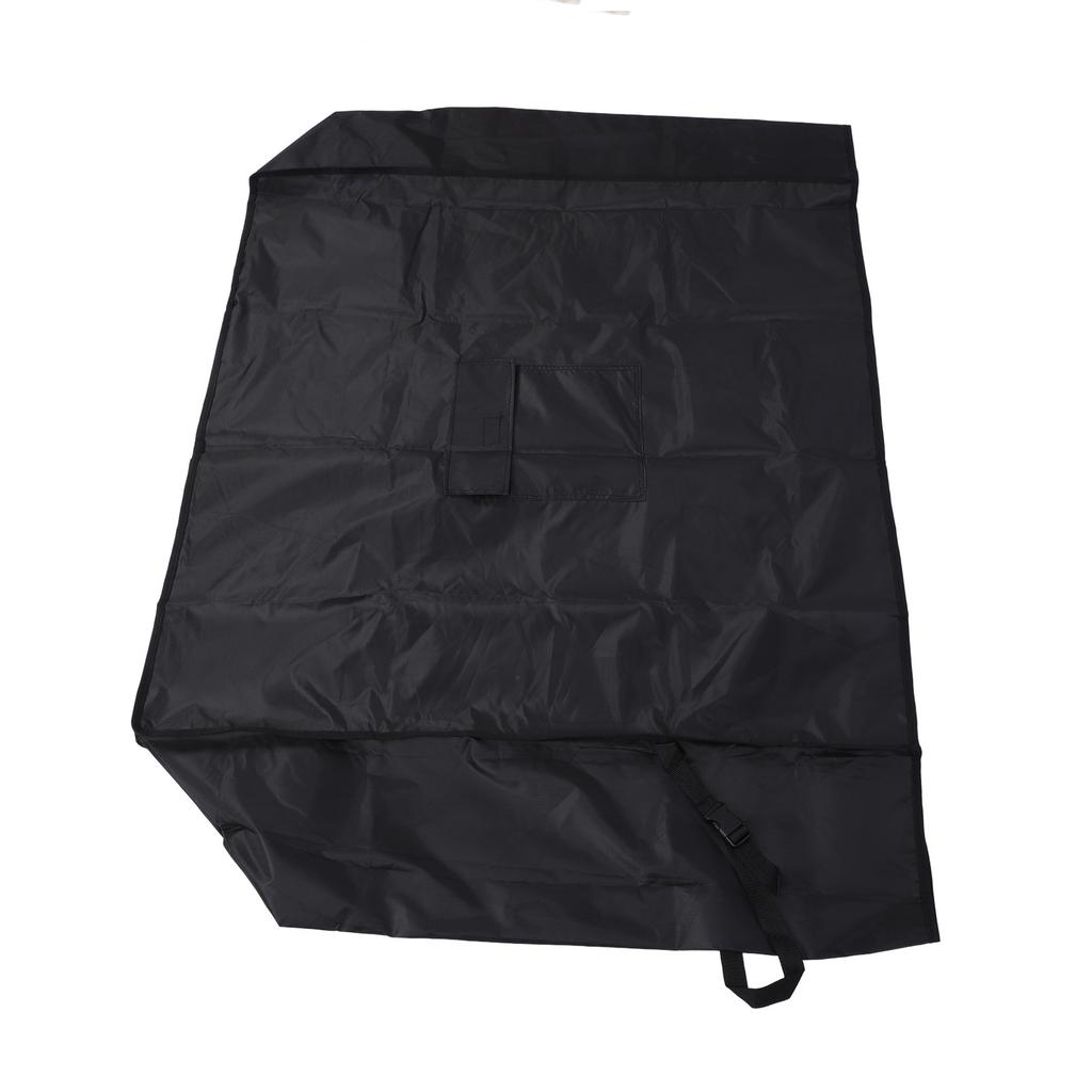 Patio Cooler Cart Cover Fits for Most 80 Quart Rolling Cooler Cart Oxford Cloth Water Resistant Ice Chest Protective