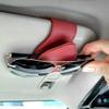 Car Clips for Glasses Sunglasses Clip Frame Sun Visor Storage Multi-function Card Creative Car Interior Supplies Car Glasses Case
