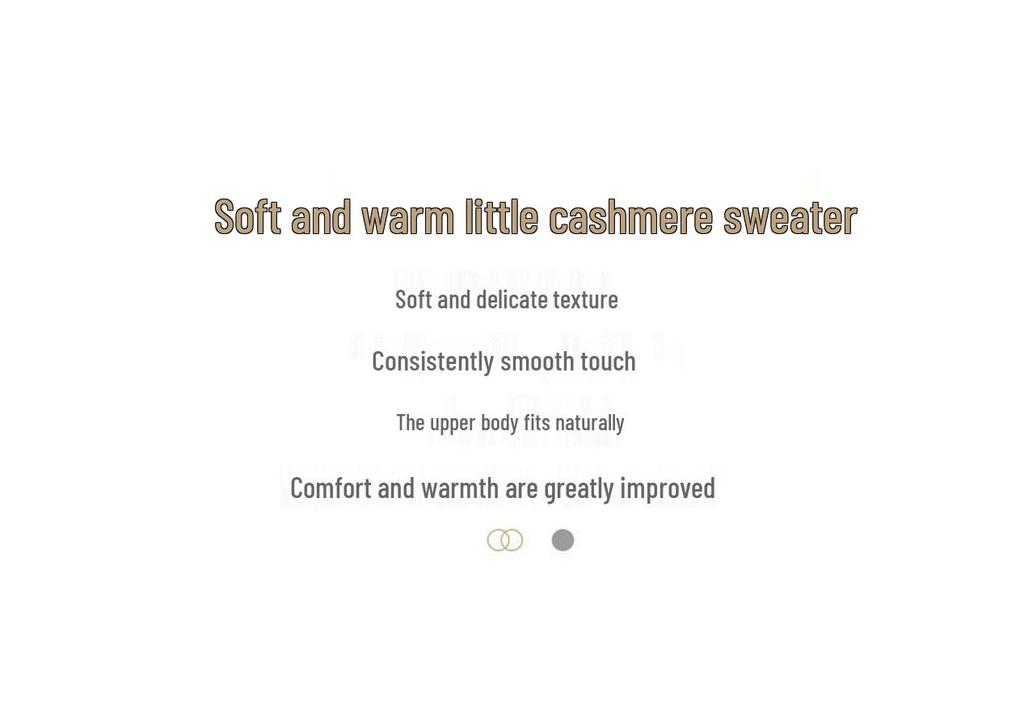 Women's Cashmere V-Neck Sweater - Thick, Loose, Solid Color for Autumn/Winter