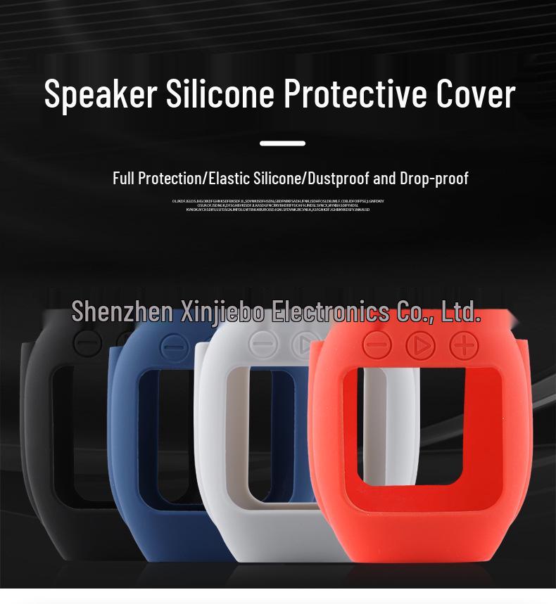 JBL Clip 4 Protective Silicone Case - Portable Wireless Bluetooth Speaker Storage Bag