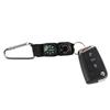Multifunction Waterproof Mini Portable Thermometer Compass Key Ring for Outdoor Camping Hiking