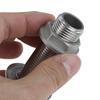 316 Stainless Steel Boat Thru Hull Fitting Connector Water Outlet Drain Hose Joint Plumbing Fittings for Yachts Marine Hardware
