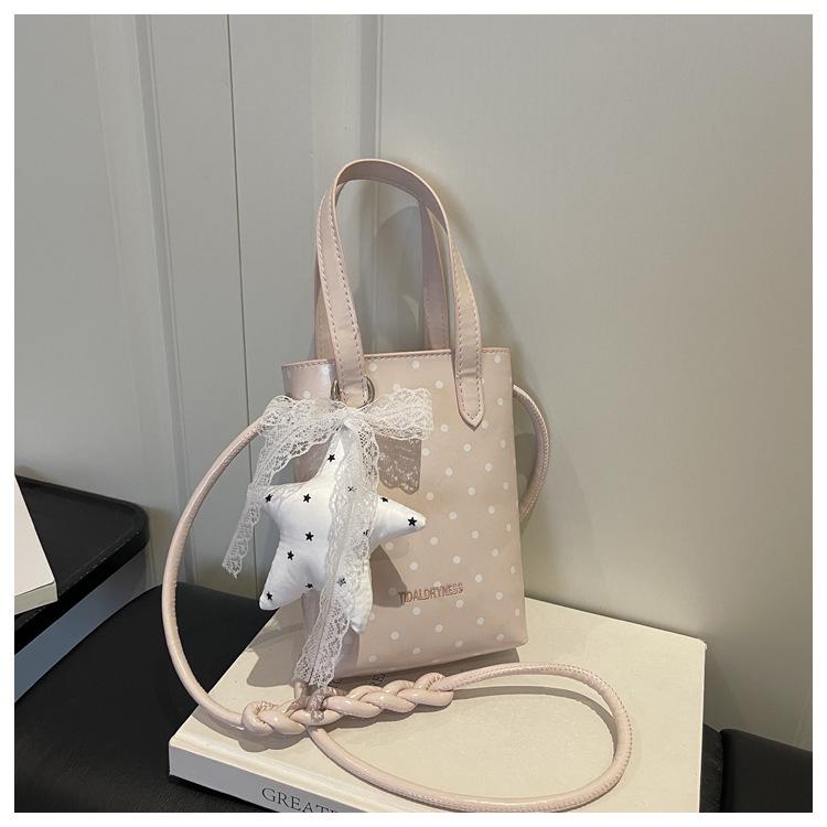 Trendy 2026 Summer Korean Polka Dot Crossbody & Shoulder Bag