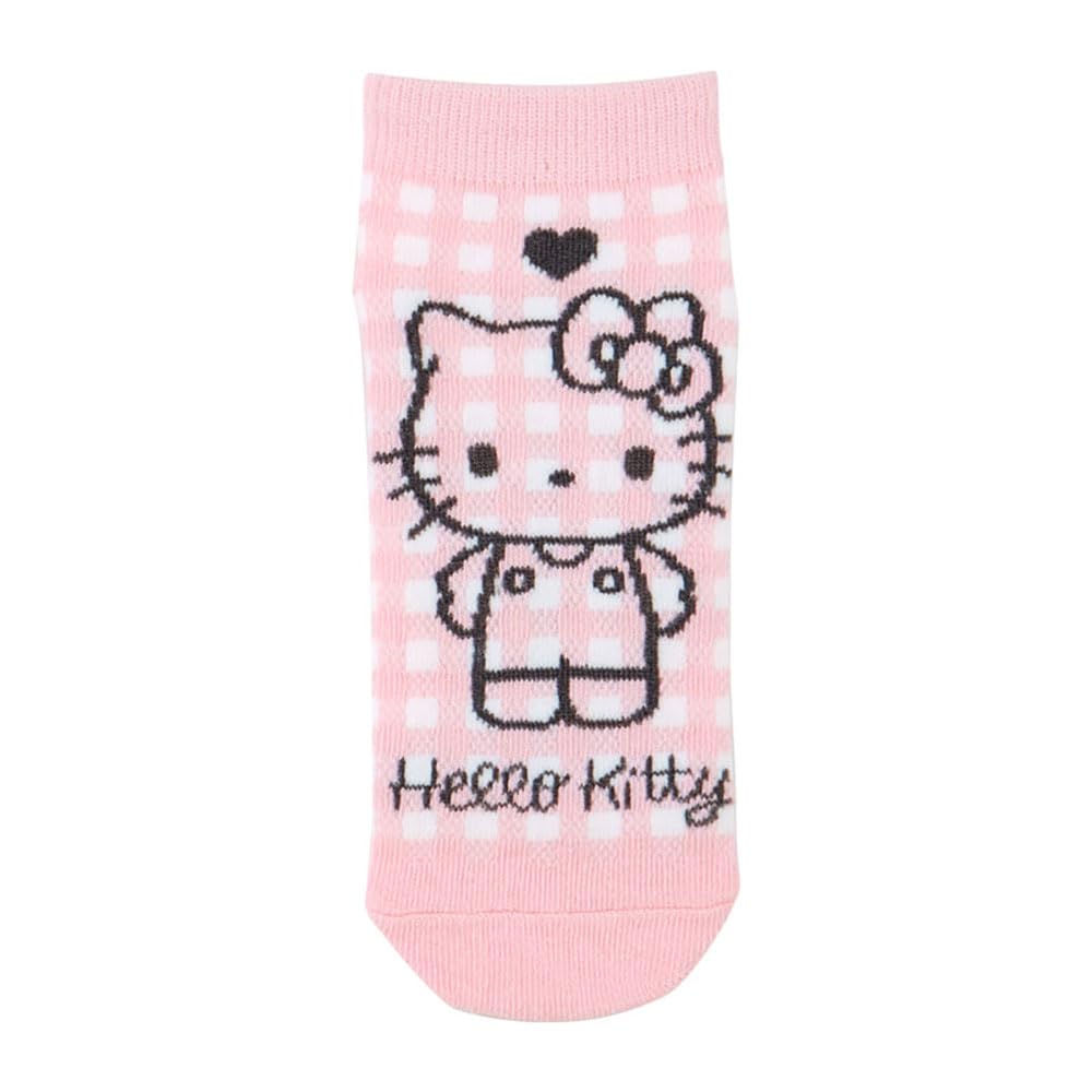 Sanrio Sneaker Socks Sizes Hello Kitty Character 453293 Kids' (3-Pair Set), 16-18cm, Socks,