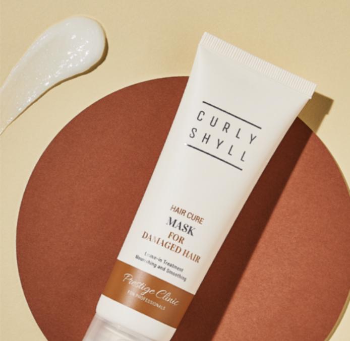 CURLYSHYLL Hair Cure Mask 100ml - Intensive Repair Treatment