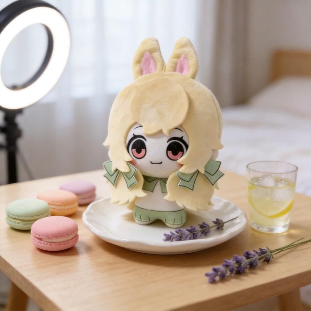 Nonhuman Stuffed Doll Keyring Made Of Pp Cotton For Collectors And Fans