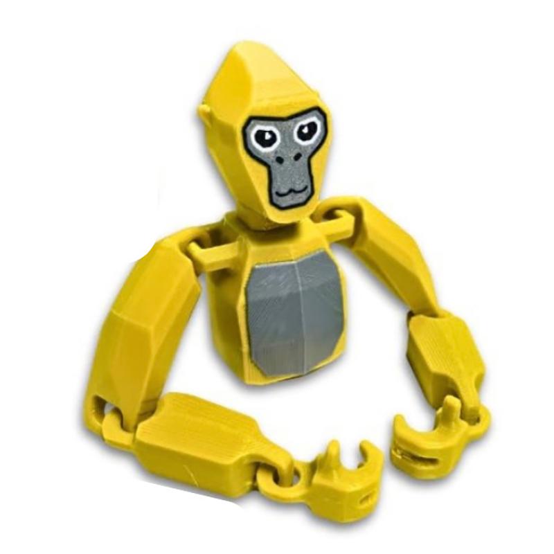 Gorilla Tag Monke 3D Printing Dolls Cartoon Animal Toy Birthday Christmas Gift For Children 3D Printed Toys With Movable Joints