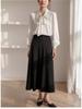 Women's Professional Chiffon Bow Shirt - Long Sleeve White Formal Top for Workplace and Interview
