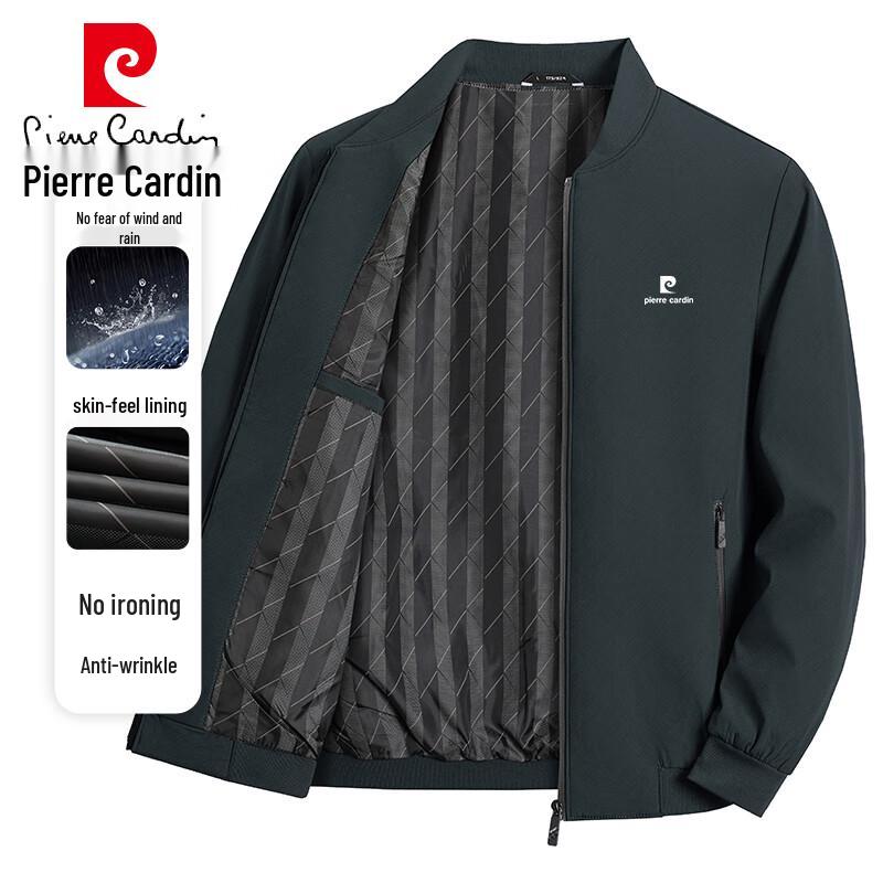 

Pierre Cardin Men s Baseball Collar Jacket 3XL