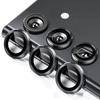 Matel Bumper Camera Protector Ring Cap Case for Samsung Galaxy S23 S22ultra A14 A24 A34 A54 5G A25 S23FE Back Tempered Glass Lens Cover