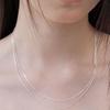 Byweekend Glow Necklace_silver