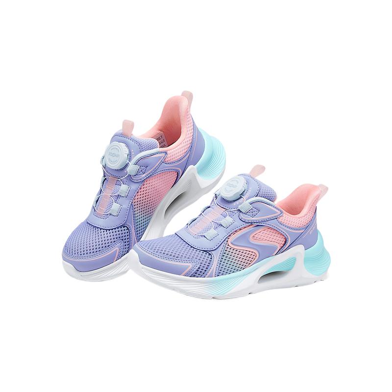 Skechers Kids Fashionable Comfortable Shock Absorbing Breathable Mid-Top Training Shoes Kids sneaker Blue 319066L-BLCL