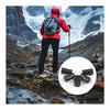 SAMCOS Trekking Pole Cap Set of 6 Rubber Cap Climbing Cane Stock Protection Rubber Cap Terminal Protection Cap Anti-slip Abrasion Resistant