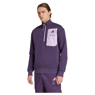 Mercedes-AMG Petronas Formula One Team Premium Woven Fleece Half-Zip Sweatshirt
