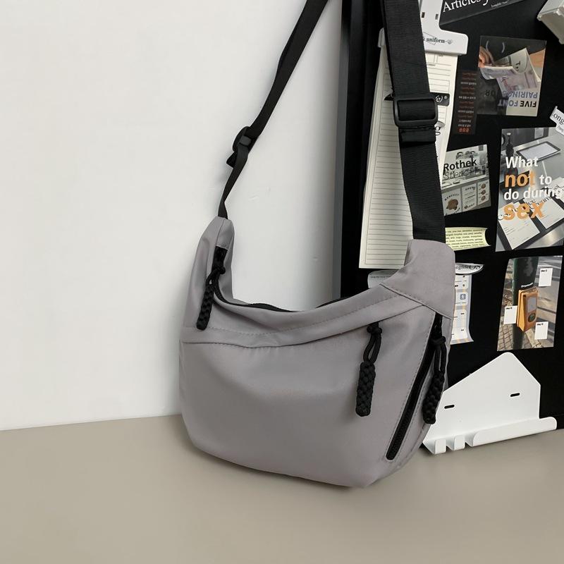 

Fashion Large-Capacity Shoulder Bag, Women S Casual Backpack, Men S Messenger Bag, Men S Commuter Bag, Boys серый