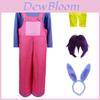 Deslumbrante Collant Body de Cosplay da Personagem Pomni Para Role Play de Anime e Jogo