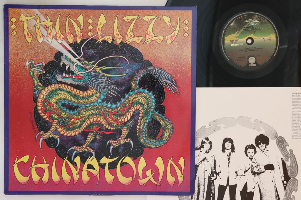 LP Record THIN LIZZY - Chinatown 6359030 VERTIGO 1980 Netherland Rock Used