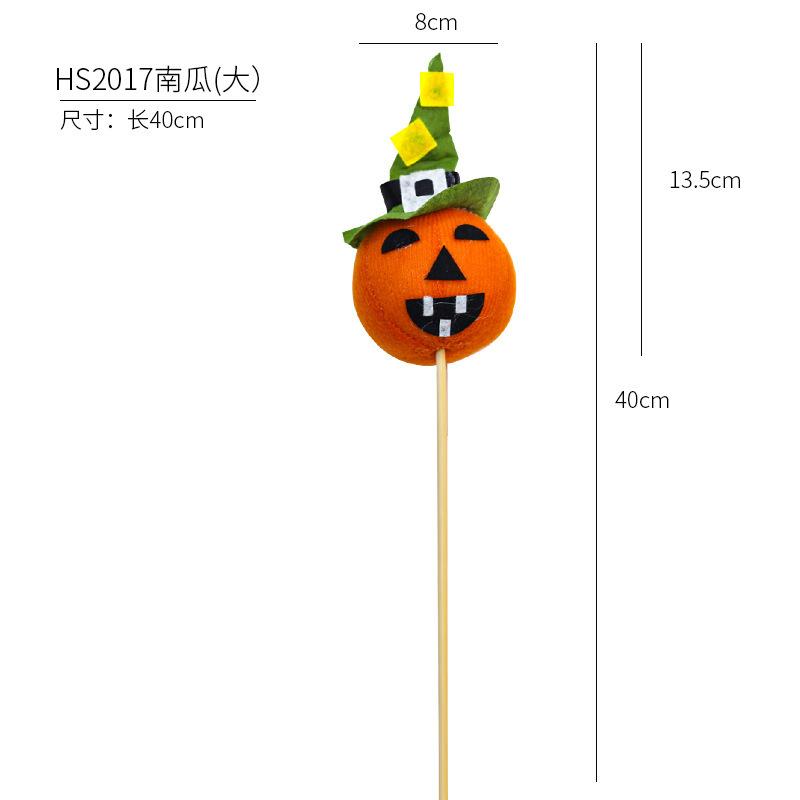 Simulation Pumpkin Model Halloween Decoration Prop DIY Accessories Desktop Ornament
