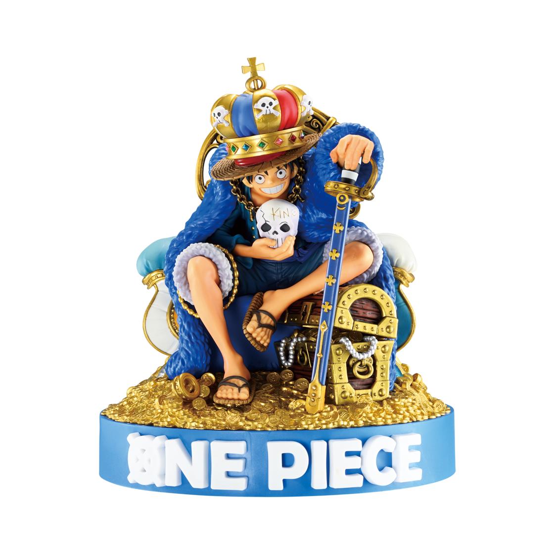 Bandai One Piece Super Master Stars Diorama King Monkey D. Luffy One Piece Base Shop Limited Edition ONE SIZE