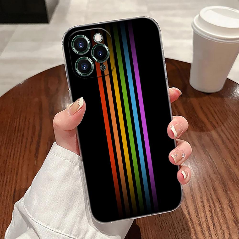 Gay Pride Flag Lesbians LGBT Rainbow Case For Apple iPhone 17 16 15 14 13 12 11 Pro Max Case 16 Plus 16E 17Air 17Pro Phone Cover
