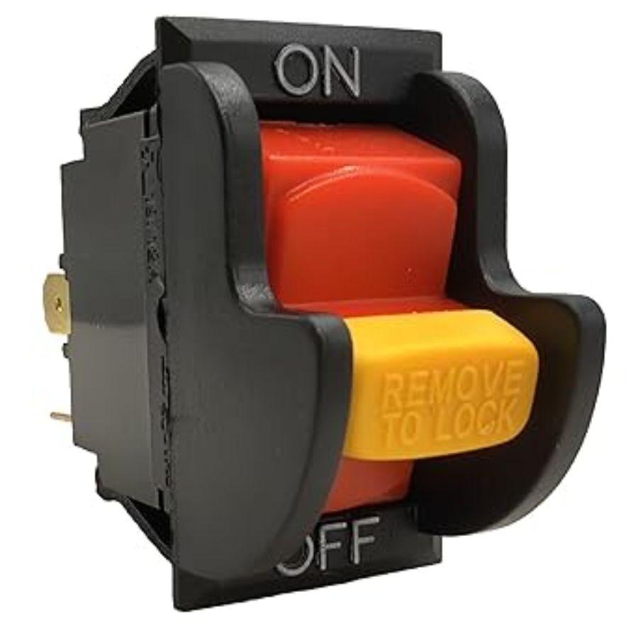 On-Off Toggle Switch 2 Prong, Replacement for Table Saw, Drill Press, Band Sa
