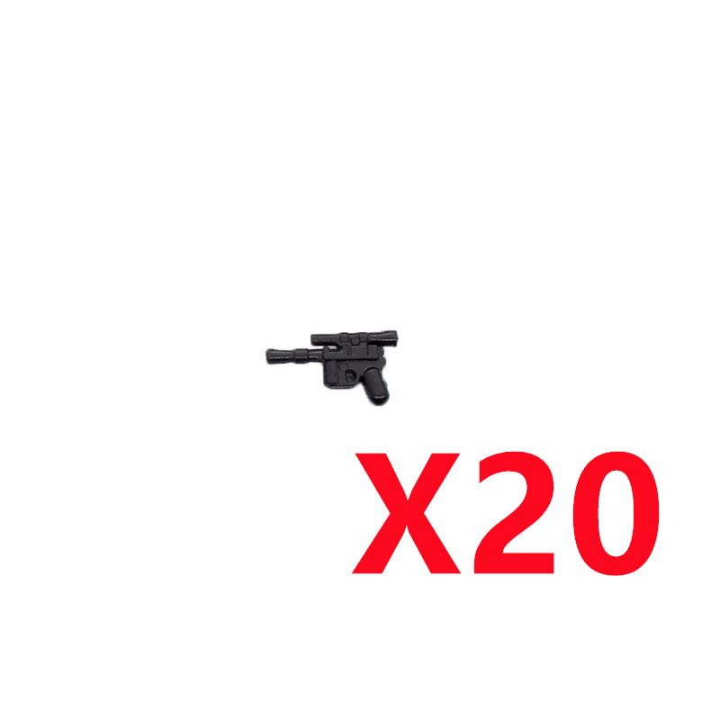 MOC War Building Blocks Movie Characters Soldier Weapons Accessories Rifle Heavy Demolition Pistol Mini Brick Gift Toy X018 DIY
