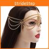 Rhinestone Multi Elegant Layer Chain Tassel Design Women Jewelry Headwear