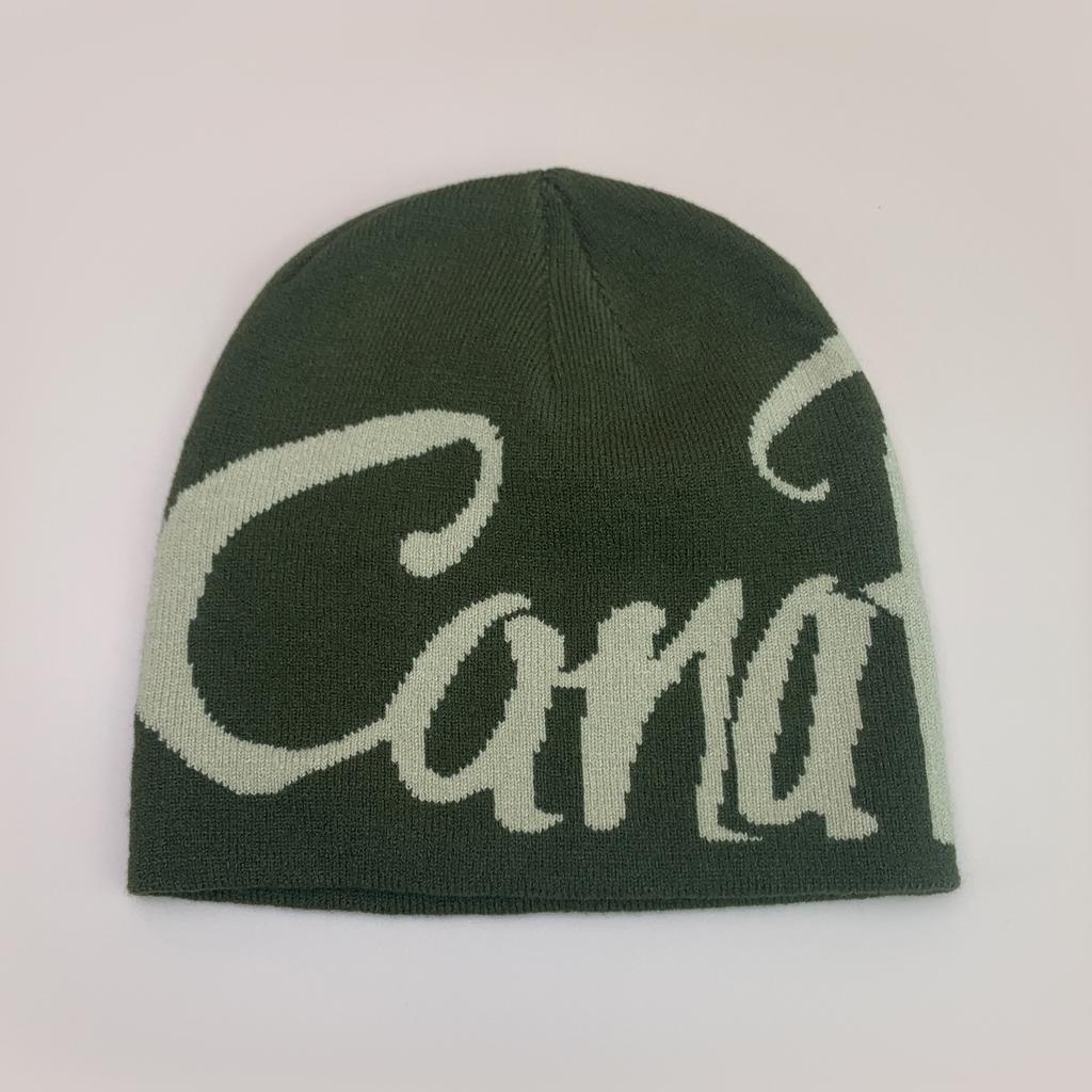 New American Contrasting Letter Jacquard Knitted Hat for Men and Women Warm Hip-hop Skateboard Personalized Pullover Hat