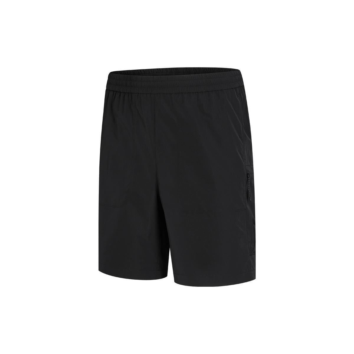 

Saucony Woven Drawstring Elastic Waist Casual Shorts Men shorts SA2269HP52L-BK001 M