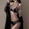Women's Summer Thin Sexy Breathable Large Breasts Show A Small Collection of Auxiliary Milk To Prevent Sagging Underwear
