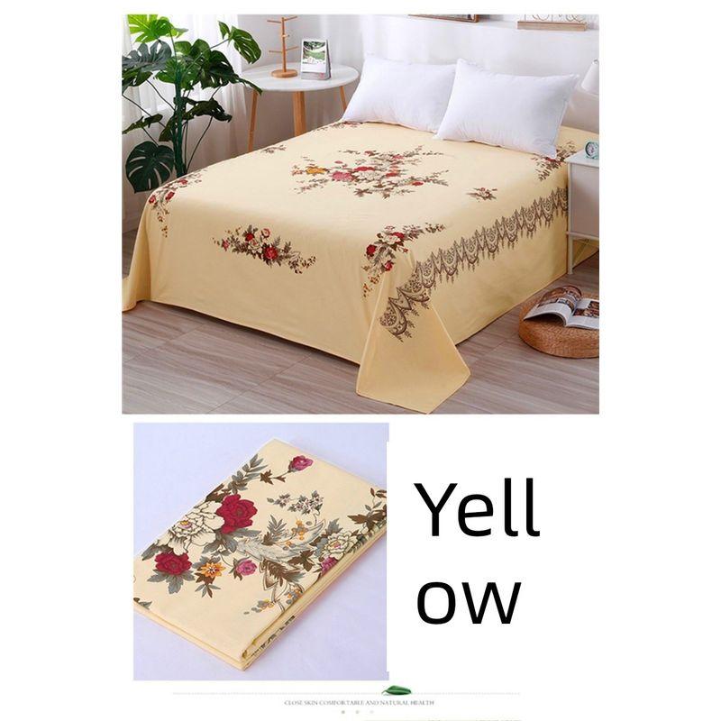 Retro Nostalgic National Style Bed Sheets Quilt Cover Four-Piece Set Dormitory Bed Sheet Bed Sheets