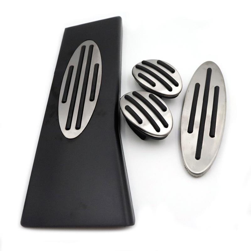 Anti-Slip Car Pedal Set for Mini: Throttle, Brake & Rest