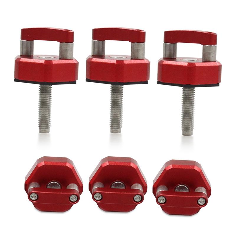 6PCS Car Hardtop Bolts Quick Removal Thumb Screw For Jeep Wrangler JK JKU JL JLU JT 2007-2025