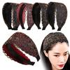 Flowers Lace Mesh Hair Band Wide Side Hollow Headwear Ins Women Lace Hairbands  Girls
