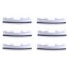 For BMW X5 X6 F15 14-18 Chromeplate Air Conditioning Vent Toggle Piece Outlet Card Pad Clip Wind Direction Adjustment