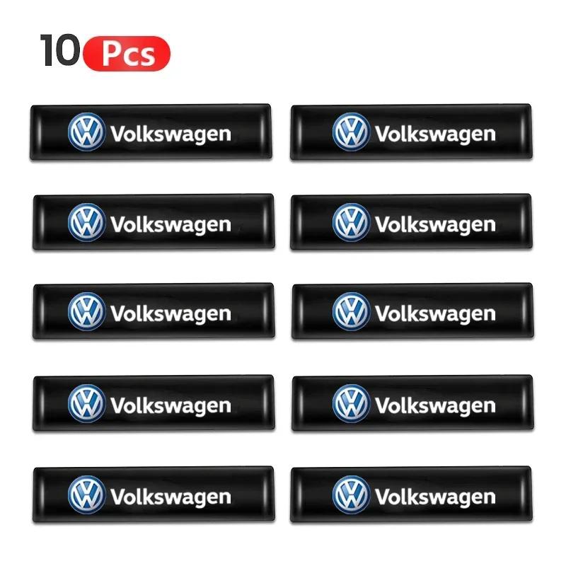 

New 3D Epoxy Car Interior Exterior Decoration Sticker For Volkswagen Tiguan Golf Polo Jetta Transporter Passat CC Touran T5