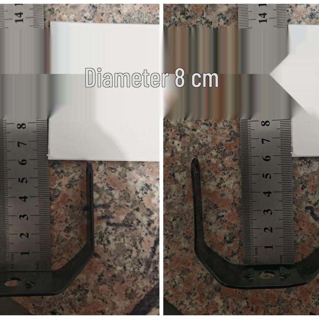 High-Strength One-Piece Stamping Spotlight Bracket, Diameter Options: 10, 8, 7, 5, 3.5 Cm.