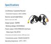 Car WiFi HD Night Vision Waterproof Reversing Camera with Blind Spot Detection and 2.4G Wireless Receiver