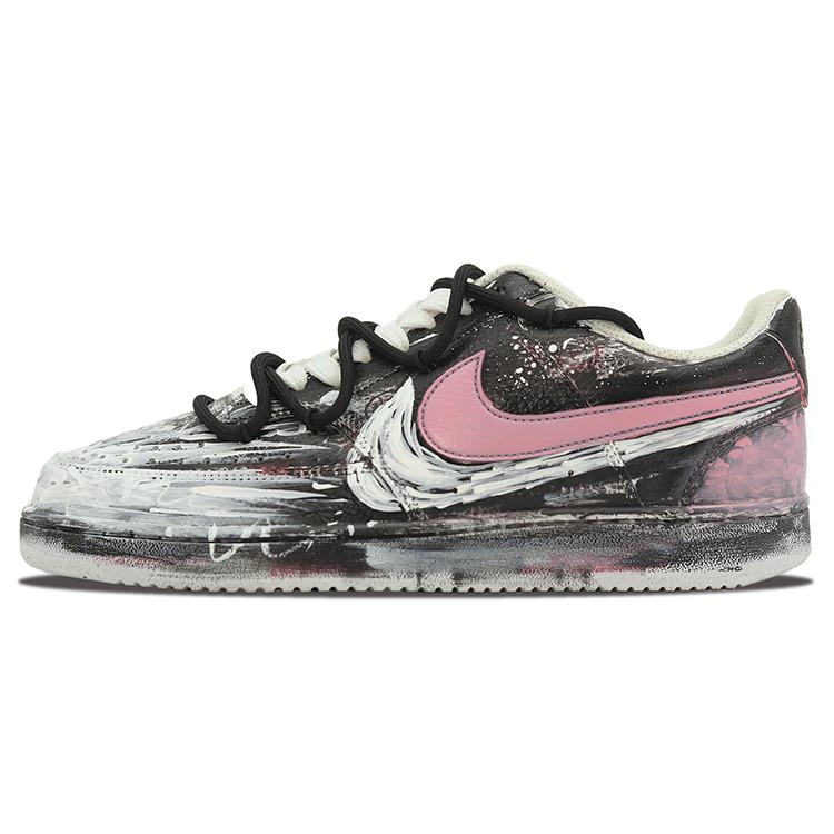 

Nike Court Vision Low Disease 1 Synthetic Leather Slip Resistant Cushioning Abrasion Resistant DH2987-101(Team138-1) 40.5