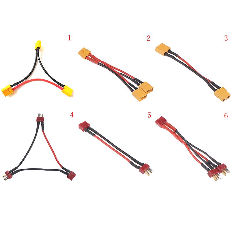 

Xt60 Параллельный Dean T Plug Последовательный жгут Разъем Кабель Y Сплиттер Линия