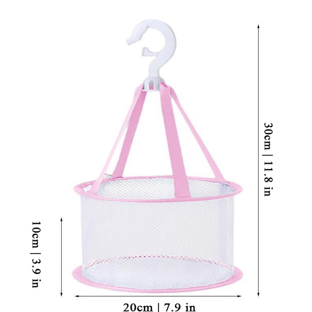 

Makeup Brush Storage Powder Puff Drying Bag Mesh Pocket Anti Deformation Drying Clothes Mesh Basket Household Mesh Drying Bag рожевий