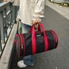 The same style for men and women, trendy and fashionable, going out for travel, large-capacity hand luggage, student school clothes storage bag