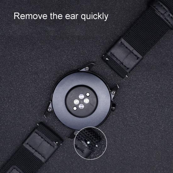 20/22mm Nylon gewebt Uhrenarmband Armband Armband Ersatz für Samsung S3