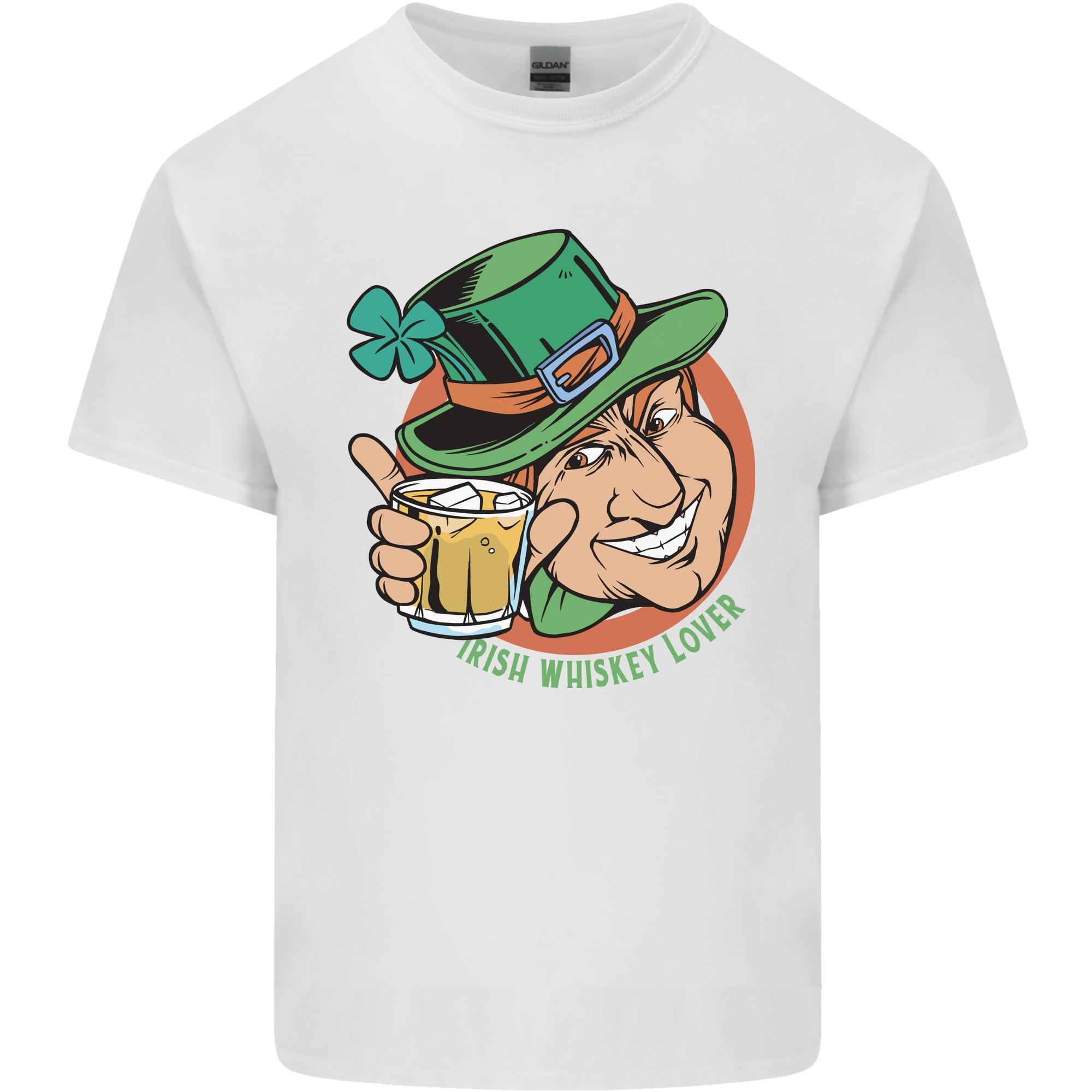 Irish Whiskey Lover Funny St Patricks Day Alcohol Unisexs Light Cotton TShirt S