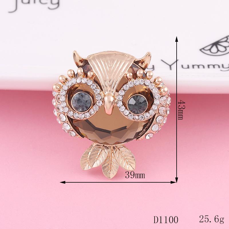 Owl Refrigerator Magnets: DIY Jewelry & Clothing Accessories with Diamond Stickers