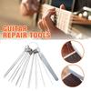 1set Guitar Repair Tools With 13pcs Luthier Tools Guitar Nut Repair Tools Slotting File Saw Rods Slot Filing Set Accessories
