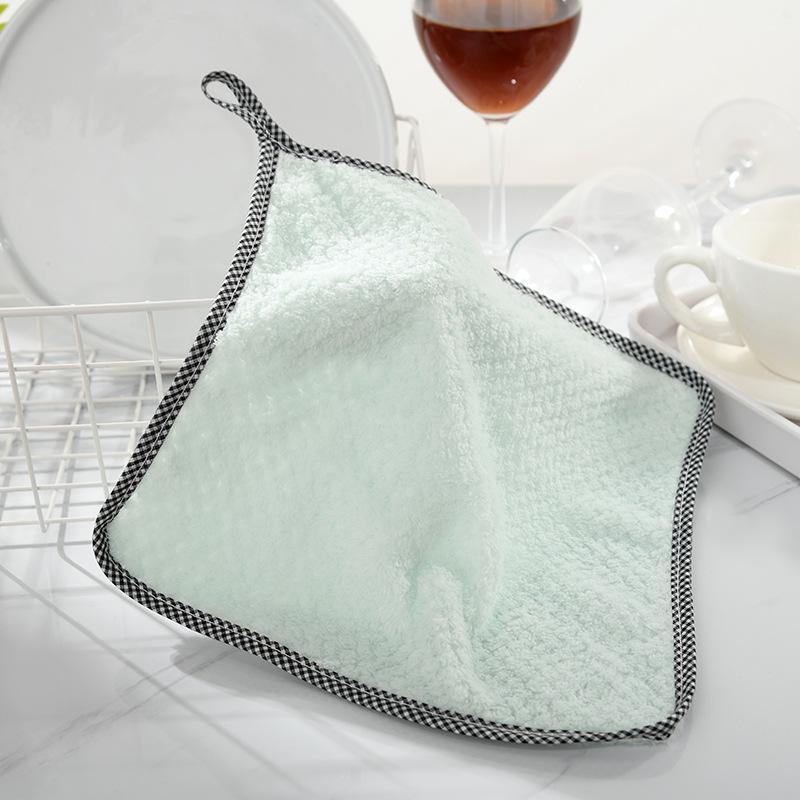 3/5/10PCS Kitchen Specific Scouring Pad Non Greasy and Lint Free Dishwashing Cloth Stain Remover Super Absorbent Cloth